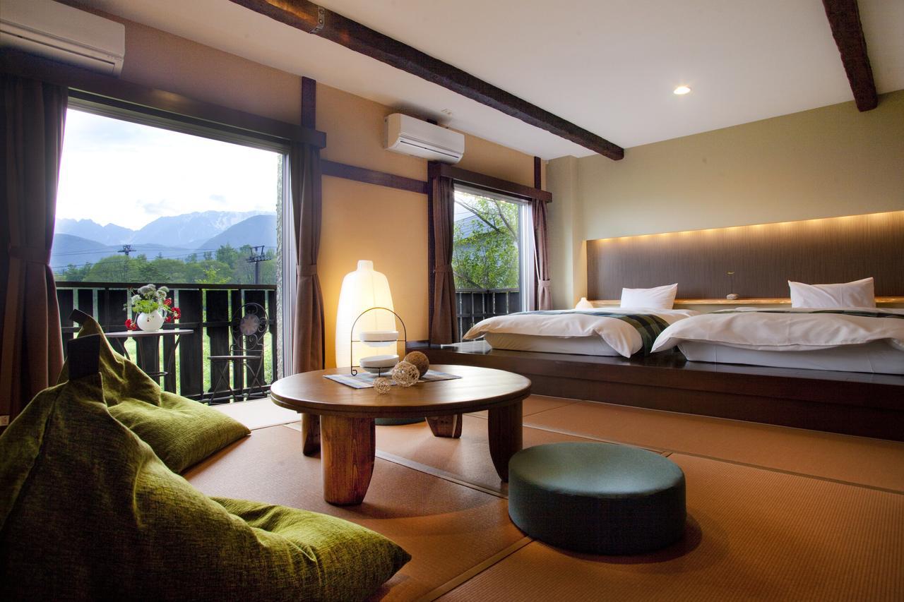 Hotel Hakuba Berghaus Otari Buitenkant foto